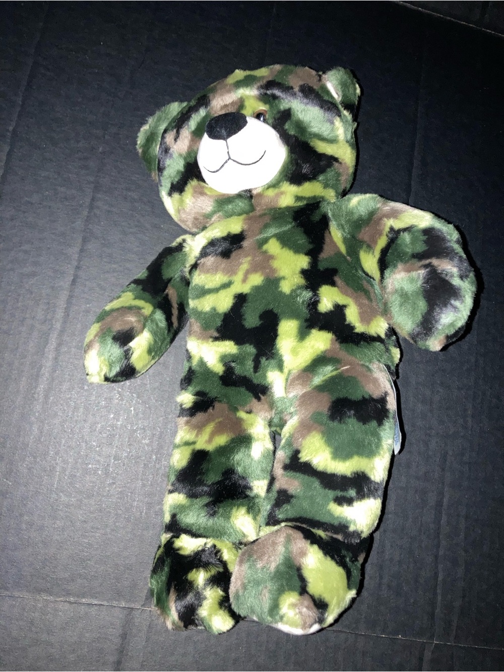 Camouflage Plush Bear for Kids - Green Camo Build a bear
